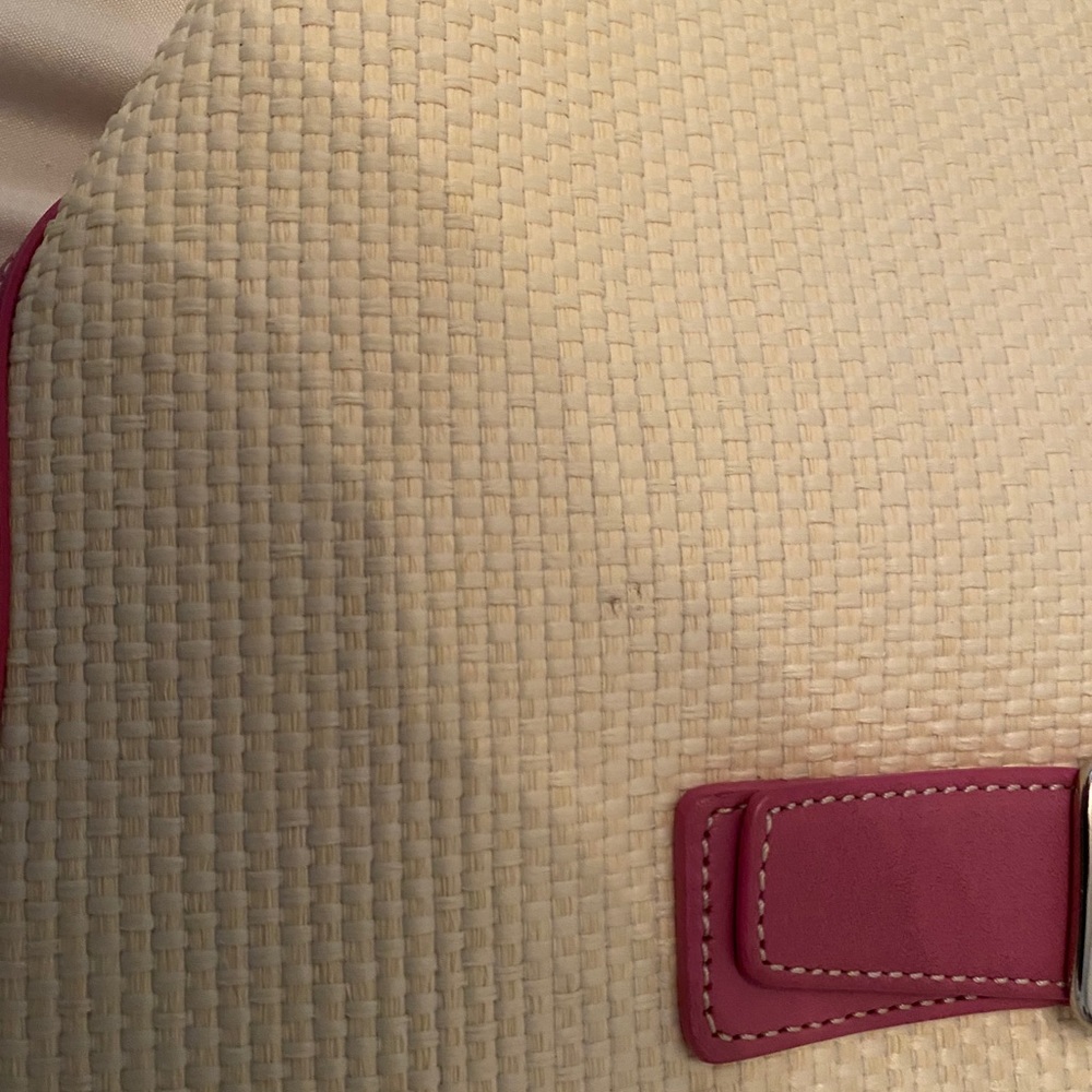 Coach wicker bag